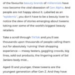 Mia Freedman Instagram - “The fact that the favourite beauty brands of millennials have now become the viral obsession of Gen Alpha is no mistake,” writes Mamamia’s @erin.docherty in this investigation into the tween beauty “epidemic”. Read the full article at the link in my bio.