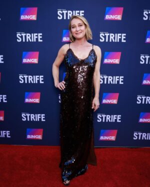 Mia Freedman Instagram - Our incredible cast and creators at the world premiere of Strife 🔥

Stream #StrifeShow NOW on #BINGE. 

#ISawItOnBINGE