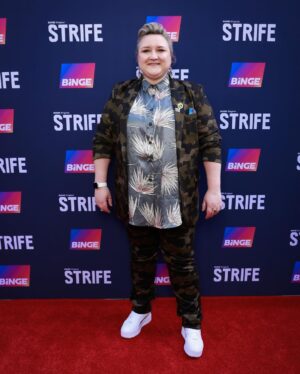 Mia Freedman Instagram - Our incredible cast and creators at the world premiere of Strife 🔥

Stream #StrifeShow NOW on #BINGE. 

#ISawItOnBINGE