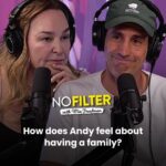 Mia Freedman Instagram - Every time @andytomlee posts about his girlfriend @rebeccalharding, the nosy commenters go wild. Kate asks Andy all about the highly anticipated (no one’s business) proposal and whether they want a family. He also opens up about some of the toughest times in his life, what failure means to him and the friendships that stick. Kate Langbroek is stepping into Mia Freedman’s hosting shoes this season. Listen to the full conversation on No Filter wherever you get your podcasts. #andylee #hamishandandy #relationships #marriage #podcast