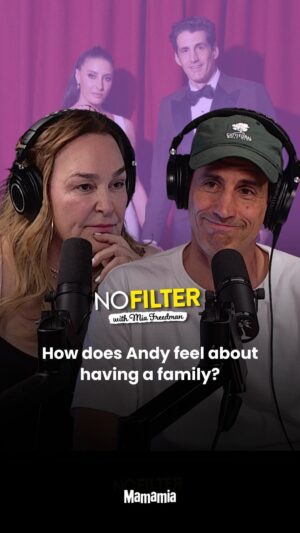 Mia Freedman Instagram - Every time @andytomlee posts about his girlfriend @rebeccalharding, the nosy commenters go wild. Kate asks Andy all about the highly anticipated (no one’s business) proposal and whether they want a family. He also opens up about some of the toughest times in his life, what failure means to him and the friendships that stick.

Kate Langbroek is stepping into Mia Freedman’s hosting shoes this season.

Listen to the full conversation on No Filter wherever you get your podcasts. 

#andylee #hamishandandy #relationships #marriage #podcast