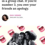 Mia Freedman Instagram - “Before you ask, your group chat personality differs from your actual personality,” writes Mamamia’s @emilyvernem Which one are you? Tap the link in bio to read her story.