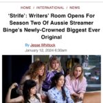 Mia Freedman Instagram - We’re coming back, baby. @madeupstories @binge @asherkeddieofficial @mamamiaaus @sodsarah