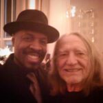 Michael Bearden Instagram - Today is Willie’s Birthday. He’s one of my favorites in this business! I’ve had the honor of working with him on many occasions. And, every time was a great experience. Music is just music to me. As long as it’s played with heart and soul, it doesn’t matter what genre it is. IMO. . Enjoy your B Day🎉🎉@willienelsonofficial And many more! S/O to @lukasnelsonofficial too. Hope you’re well in all this madness out here my friend! Love to you both! 🙌🏾 M~ (i really like this photos of the legend and I ☺️ was a good musical time that evening!) I literally can’t wait to get #ontheroadagain !!