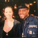 Michael Bearden Instagram - CONGRATS to the songbird Mimi on her 19th number one hit! 🎉🍾🎊🎶 I don’t know if everyone understands how truly difficult that is to do! Especially with a song that was released about 25 years ago! We took this pic, a few years after the record was released, at the very first VH1 Divas concert. (I was there working with Aretha actually. Blessed life 🙌🏾) I remember when Mariah and Walter Affanassief went into the studio to work on that Christmas record. I was living in NYC at the time. It was the talk of the industry. Now it’s the most played record every Christmas! What an amazing achievement! Just wanted to say so publicly! M~ #mariahcarey 🦋