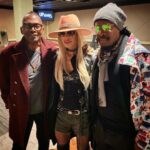 Michael Bearden Instagram - These two brilliant people! I’ve known @randyjackson more years than I’ll admit on social media. ☺️ And, those who know, @iamorianthi is my sister for life! We’re here donating our time and talents to a great cause. We can ALL do something! Pick a problem, issue, or something that moves you to change, and just help! 🙌🏾 M~ ( I’m also a #globalgoodwillambassador for the #unitednations ) #dosomething 🙌🏾