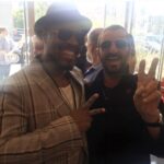 Michael Bearden Instagram - Wow! HBD 80! 🎉 🎉 🎉 to one of the coolest and nicest Icons in this crazy business! Ringo Starr! Always peace and love when I see him. If you ever would’ve told me, a kid from the south side of Chicago, that I’d get a chance to meet ANY of the Beatles, I would’ve called you crazy. Lol 😂 I’ve been able to meet, and be on stage with both surviving band members. ☺️ blessed life! 🙌🏾 M~