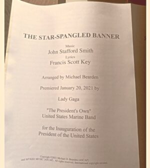 Michael Bearden Instagram - It was an epic and historic day! On many levels! ⠀
⠀
From the south side of Chicago, to the west side of the Capitol! ⠀
⠀
It was my honor to have been chosen, to arrange, conduct the orchestra, and ‘put my spin’ on this country’s centuries old anthem. ⠀
⠀
Proud of my girl Gaga! Thankful to Joe and, Kamala, for their incredible grace during this process. ⠀
⠀
I hope you all enjoyed it! M~ #Gratitude #inauguration2021 ⠀
⠀
⠀
(I was going to post this on Friday, but my respect for Hank Aaron put a pause on that!)