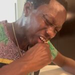 Michael Blackson Instagram - Work hard eat hard