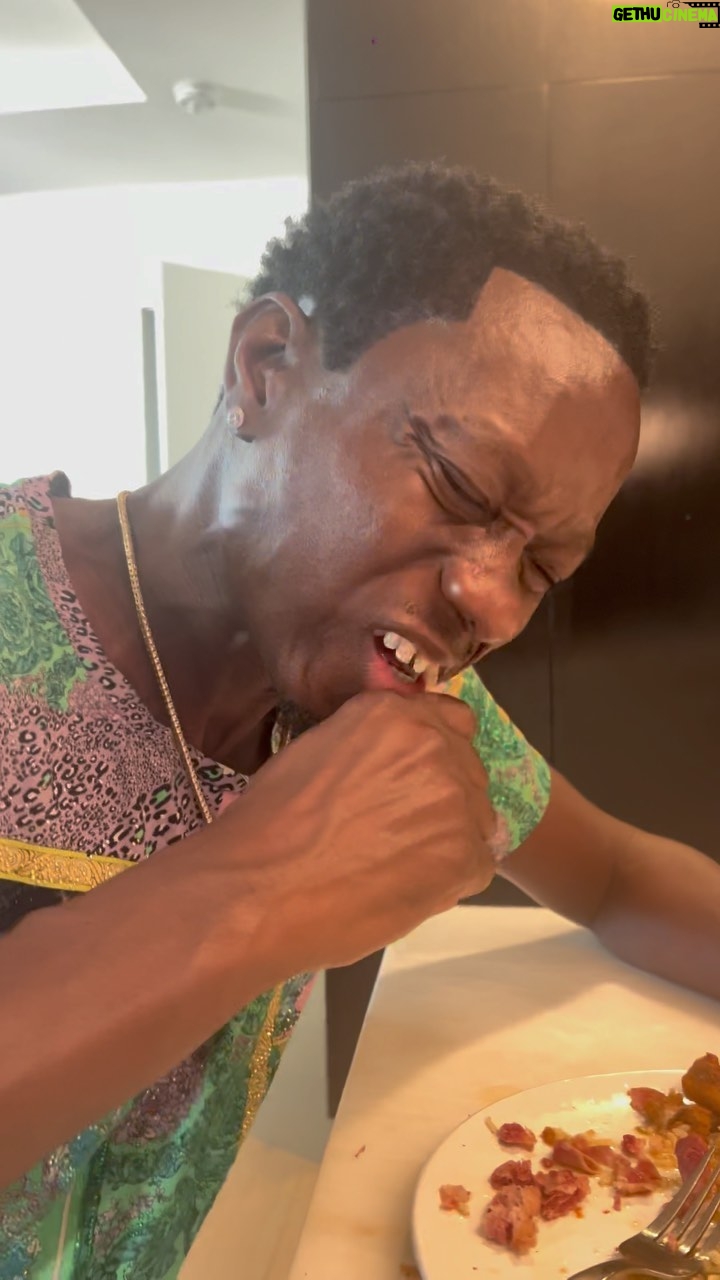 Michael Blackson - 27.3K Likes - Work hard eat hard