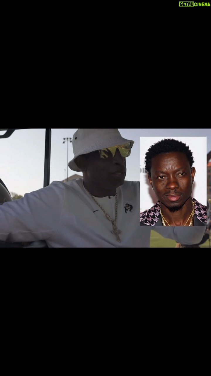 Michael Blackson Instagram - @deionsanders I’m sorry but that funny looking Neega don’t look like me, that’s Flava Flav’s son Modasucka