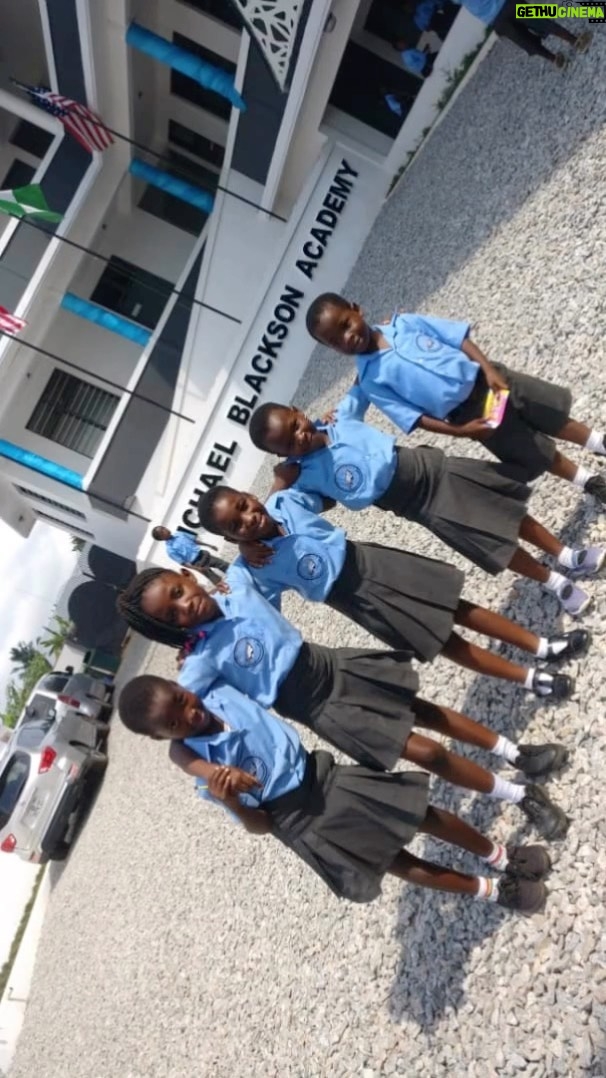 Michael Blackson Instagram - Their future starts with education. Michael Blackson Academy Ghana. Next Country will be Liberia 2024