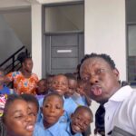 Michael Blackson Instagram - Had a great time visiting my kids
