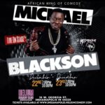 Michael Blackson Instagram - Indy. Philly. Memphis. Chicago. Last shows of 2023