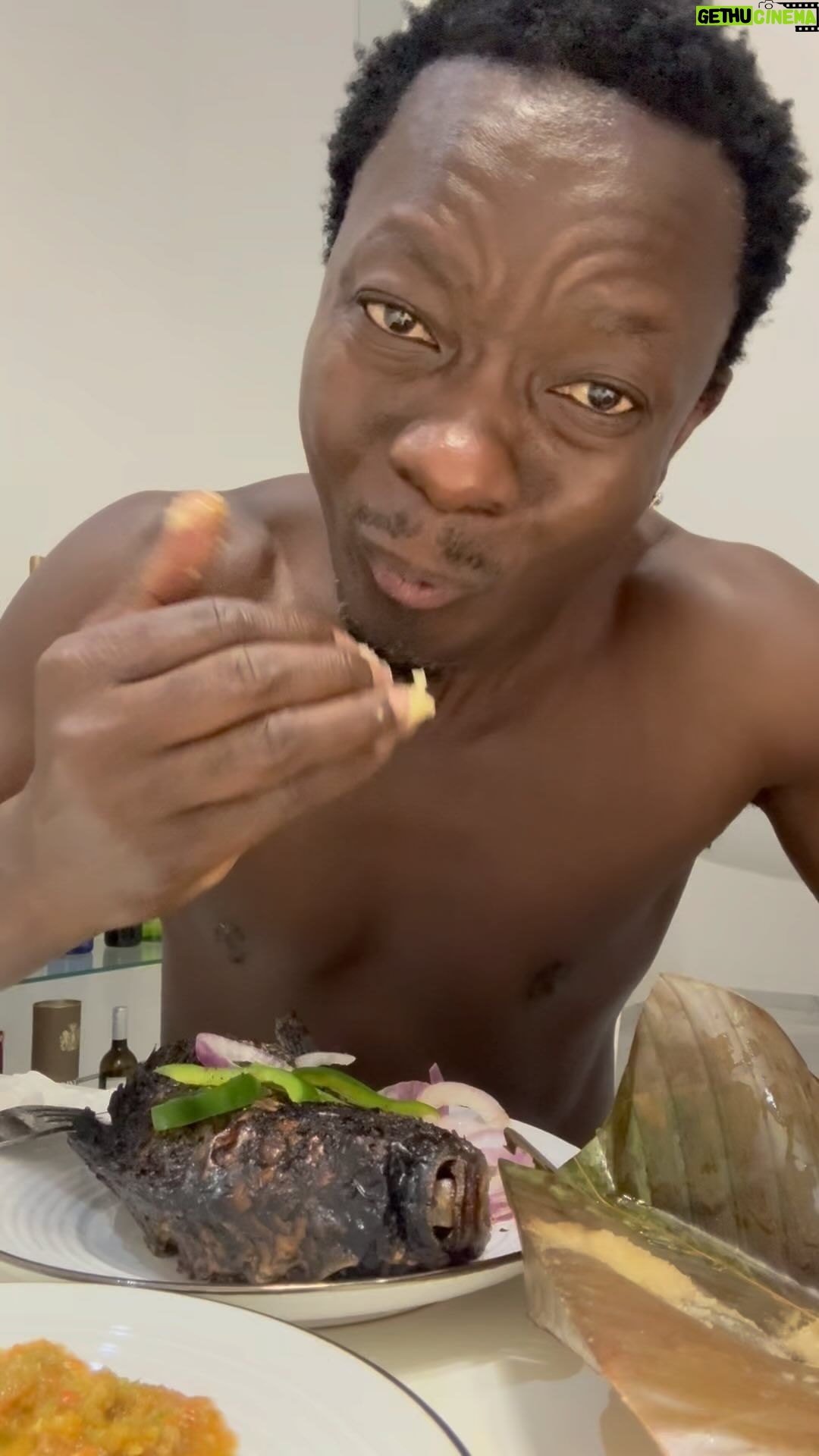 Michael Blackson - 38.5K Likes - I just murdered that fish and this weekend I’ll be in Baltimore murdering the crowd at the comedy factory.