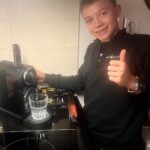 Michael Brinkenstjärna Instagram – Vad önskar sig en Kille som fyller 13 år med Italienska Rötter ❤️? Självklart en Kaffemaskin 👊#kaffe #capuchino #late #instagood #birthday #milo #brink #brinkenstjärna #thebrinksfamily #coffee #son Djursholm Danderyd