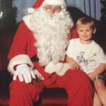Michael Clifford Instagram – my relationship with Santa has definitely evolved