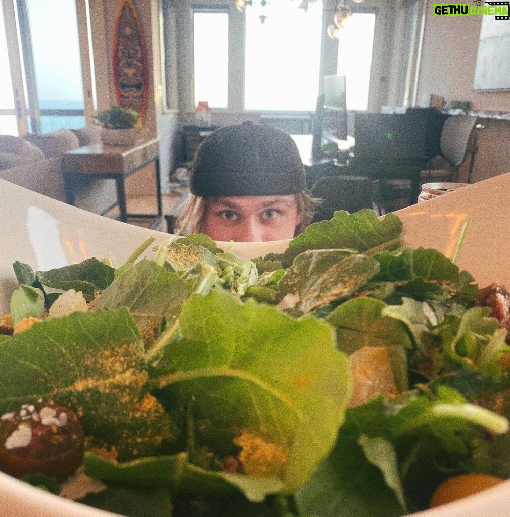 Michael Clifford Instagram - you don’t win friends with salad.