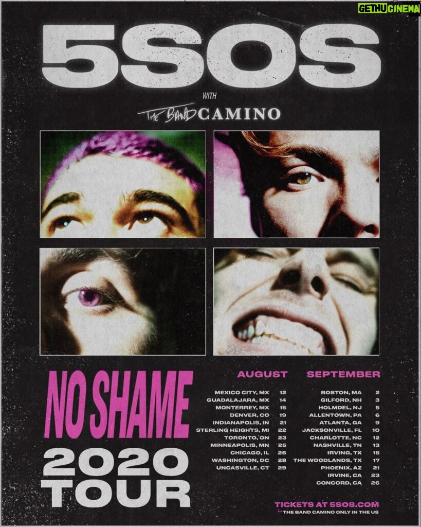 Michael Clifford Instagram - *leak the NA dates* they said..
