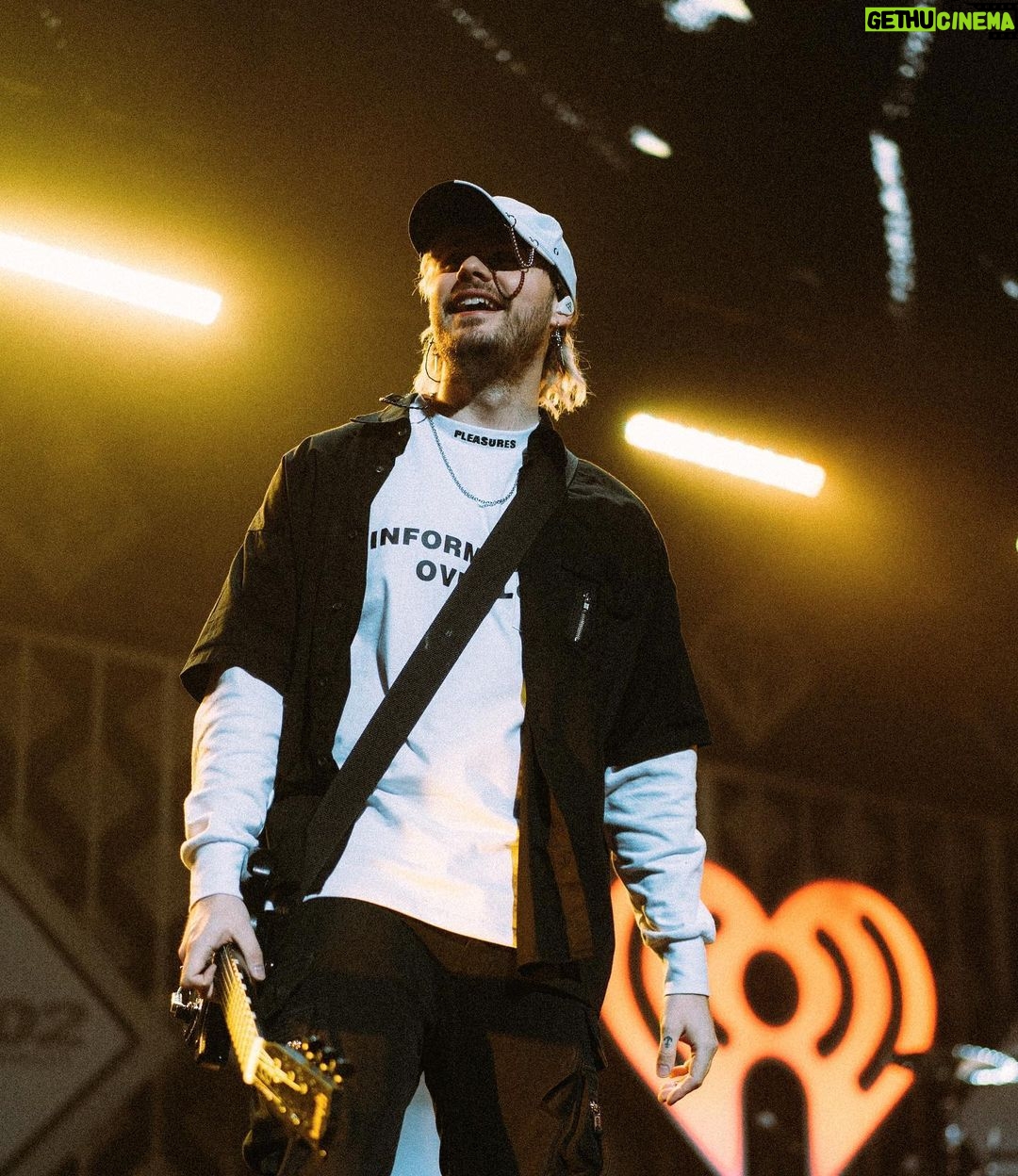 Michael Clifford Instagram - information overload ☠️