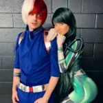 Michael Clifford Instagram - you could imagine the look on Crystal’s face when I told her I wanted her to be a frog for Halloween. damn tho. 👀 Todoroki x Froppy 4eva