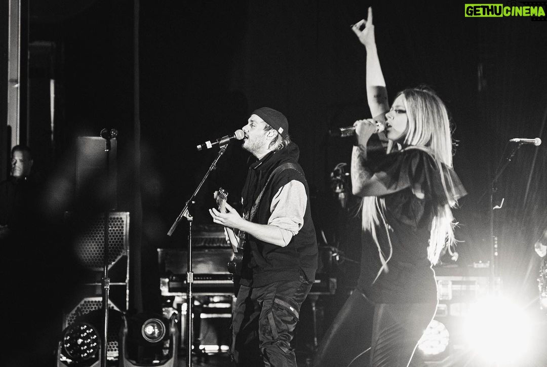 Michael Clifford Instagram - for everyone asking - yes I did play Sk8er Boi with @avrillavigne last night. I don’t know where to go from here. this might be the peak.