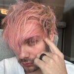 Michael Clifford Instagram - in my broken front camera myspace era