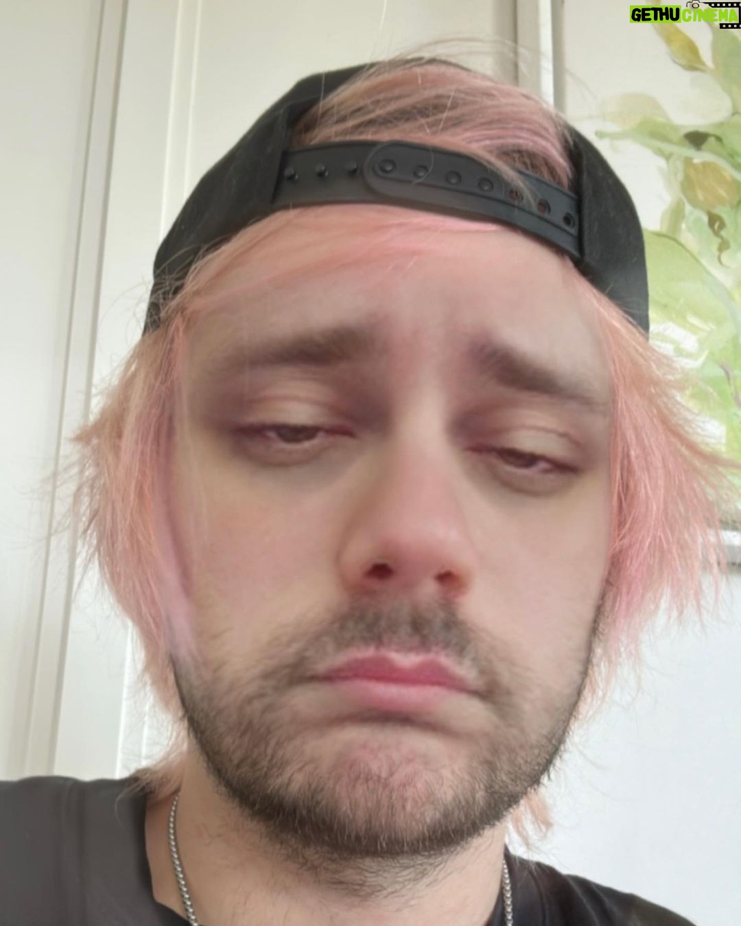 Michael Clifford Instagram - in my broken front camera myspace era