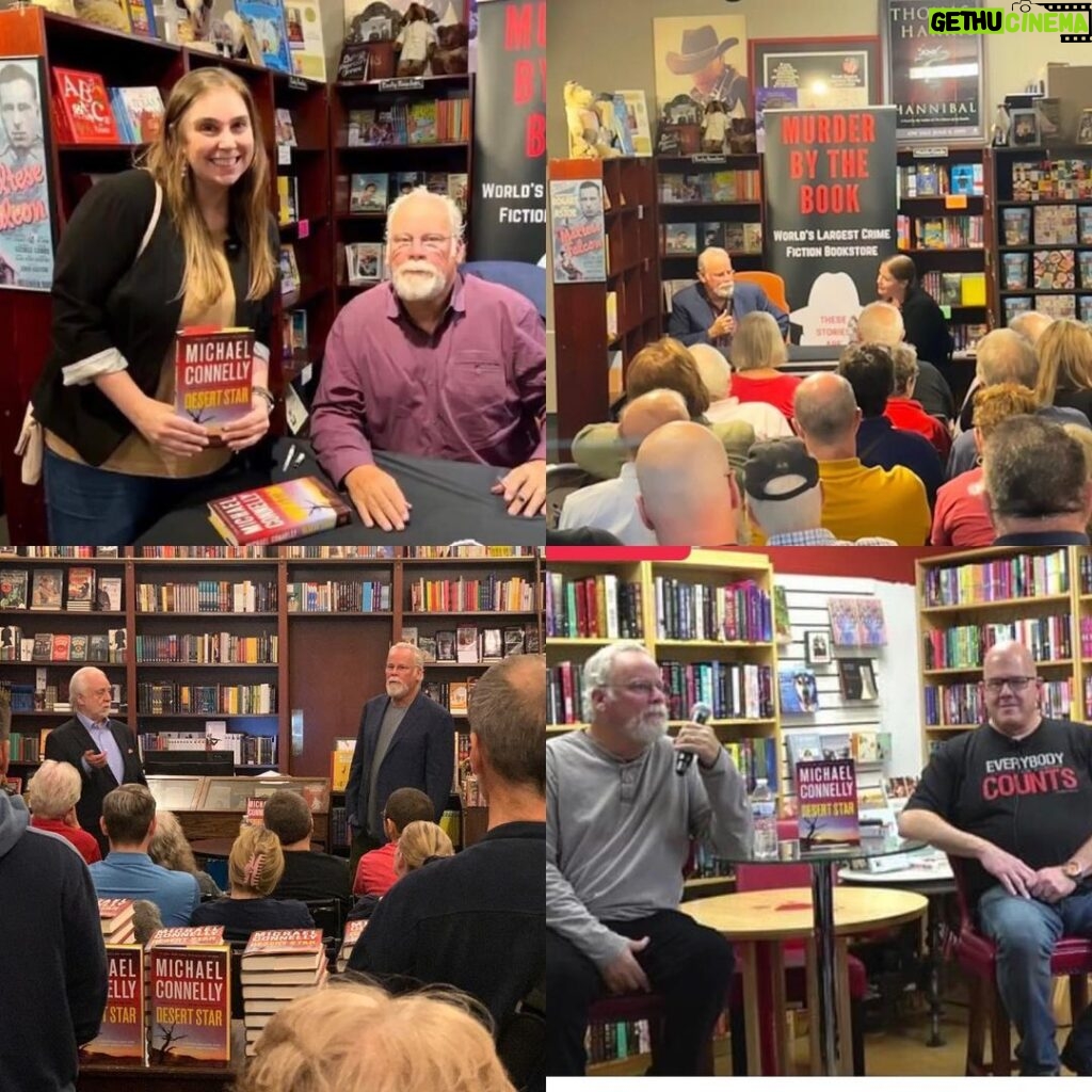 Michael Connelly Instagram - The DESERT STAR book tour is over. Thank you to everyone who came to an event, and thank you to the amazing booksellers who hosted them.