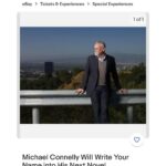 Michael Connelly Instagram - You could be a character in the next Michael Connelly novel! Proceeds support the national nonprofit @homesforourtroops for their annual Veterans Day Celebrity auction on eBay. Bidding ends this weekend. Link in bio. #HFOTAuction2022 #veteransday