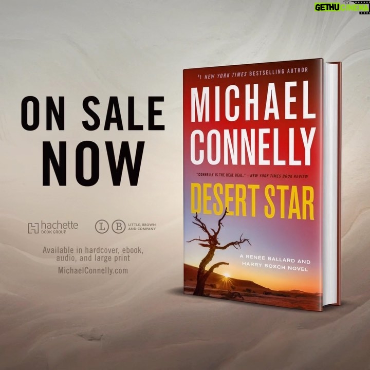 Michael Connelly Instagram - DESERT STAR - out now. “Each of Connelly’s novels about Bosch shows us a different side of this popular character and his 24th installment, the superb “Desert Star,” continues that trajectory.” – Oline Cogdill, South Florida Sun Sentinel #booktrailer #desertstar #ballardandbosch