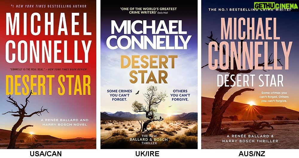 Michael Connelly Instagram - SOME CRIMES YOU CAN'T FORGET. Detective Renée Ballard is given the chance of a lifetime: revive the LAPD's cold case unit and find justice for the families of the forgotten. The only catch is they must first crack the unsolved murder of the sister of the city councilman who is sponsoring the department - or lose everything. OTHERS YOU CAN'T FORGIVE. Harry Bosch is top of the list of investigators Ballard wants to recruit. The former homicide detective is a living legend. But Bosch has his own agenda: a crime that has haunted him for years - the murder of a whole family, buried out in the desert - which he vowed to close. With the killer still out there and evidence elusive, Bosch is on a collision course with a choice he hoped never to make. DESERT STAR is now available in print, eBook, and audiobook (read by Titus Welliver and Christine Lakin) in the USA, Canada, the UK, Ireland, Australia, and New Zealand. The Italian translation will be released on November 15. … #desertstar #harrybosch #renéeballard #ballardandbosch
