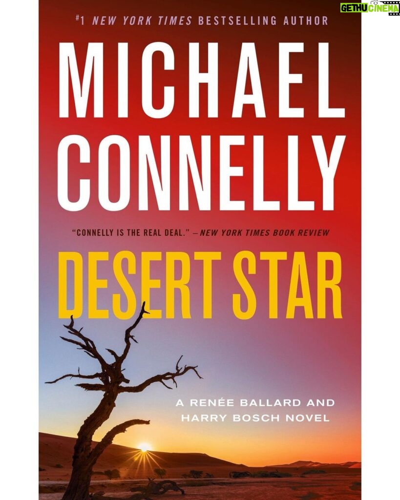 Michael Connelly Instagram - DESERT STAR is out now in the USA & Canada. “ranks up there with Connelly’s best.” – Publishers Weekly ⭐️ Starred Review Read all about it on MichaelConnelly.com. … #desertstar #ballardandbosch #harrybosch #renéeballard @littlebrown