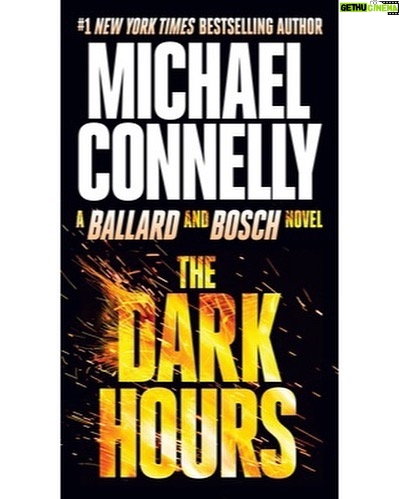 Michael Connelly Instagram - THE DARK HOURS (2021) was just released in mass market paperback in the USA & Canada. LAPD detective Renée Ballard joins forces with Harry Bosch to find justice in a city scarred by fear and social unrest after a methodical killer strikes on New Year’s Eve. #ballardandbosch #renéeballard #harrybosch #thedarkhours @grandcentralpub