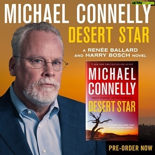 Michael Connelly Instagram - “Longtime Bosch followers will be taking deep breaths after this one’s superb finale, especially given its implications for the future.” – Booklist ⭐️ Starred Review for DESERT STAR. Coming out November 8. Learn more about it and pre-order on michaelconnelly.com.