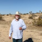 Michael Connelly Instagram - Michael Connelly in the desert…with DESERT STAR. Shot recently while on location for Bosch: Legacy season 2. Plus, swipe to see an outtake. (Man, they’ll let anybody on the set these days.)