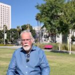 Michael Connelly Instagram – Mickey Haller & Harry Bosch vs. the power and might of the State in RESURRECTION WALK.

Michael Connelly in Grand Park in downtown Los Angeles. Filmed on a hot (and loud) August day.