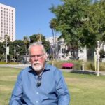 Michael Connelly Instagram - Mickey Haller & Harry Bosch vs. the power and might of the State in RESURRECTION WALK. Michael Connelly in Grand Park in downtown Los Angeles. Filmed on a hot (and loud) August day.