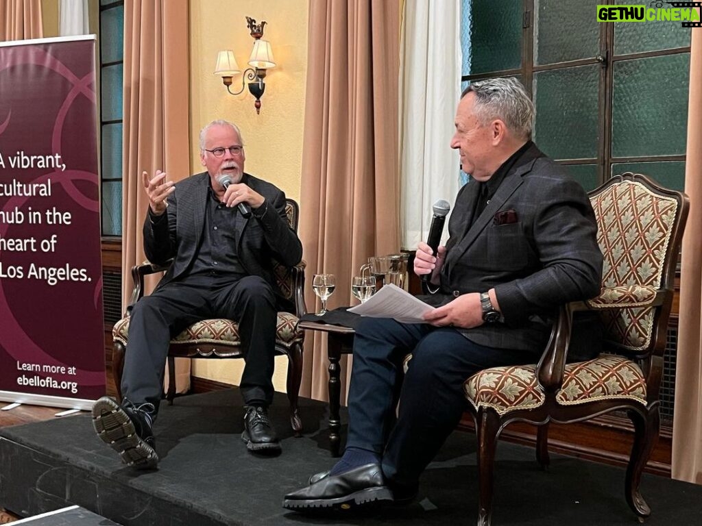 Michael Connelly Instagram - Thank you to @chevaliersbooks for hosting, and to Josh Mankiewicz for the great conversation, and to all the readers who came out tonight for the first Resurrection Walk book tour event. Wednesday (11/8) night’s event is in San Diego. Get Event details on MichaelConnelly.com … #resurrectionwalk #mickeyhaller #thelincolnlawyer #harrybosch