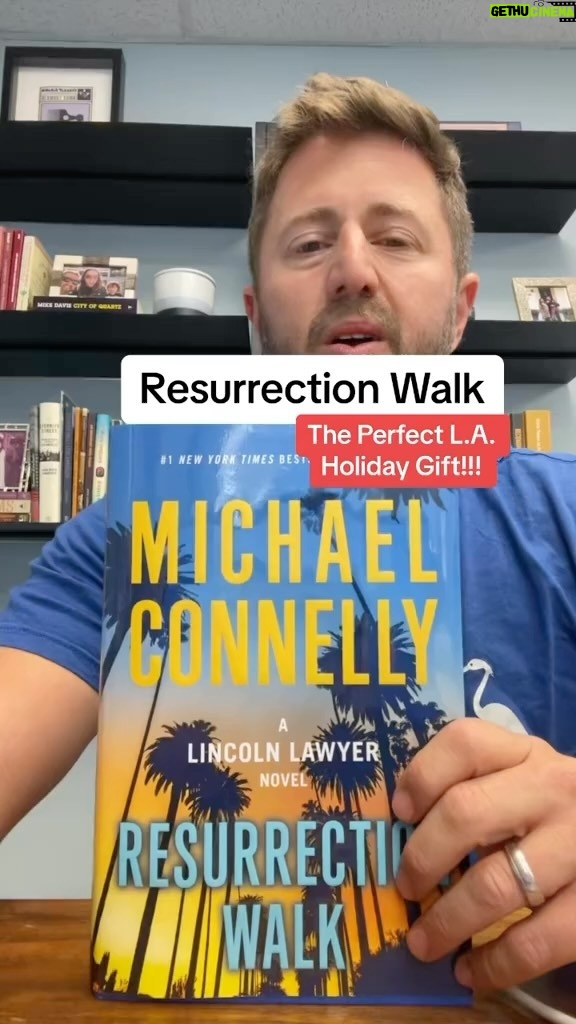 Michael Connelly Instagram - Michael Connelly’s 38th L.A. crime novel, Resurrection Walk, is available on November 7th. The creator of Bosch AND The Lincoln Lawyer, @michaelconnellybooks is a must-own for anybody that loves Los Angeles. And the perfect holiday gift too. Published by @littlebrown Let’s get into it! #michaelconnelly #resurrectionwalk #losangeles #bosch #thelincolnlawyer #lainaminute Los Angeles, California