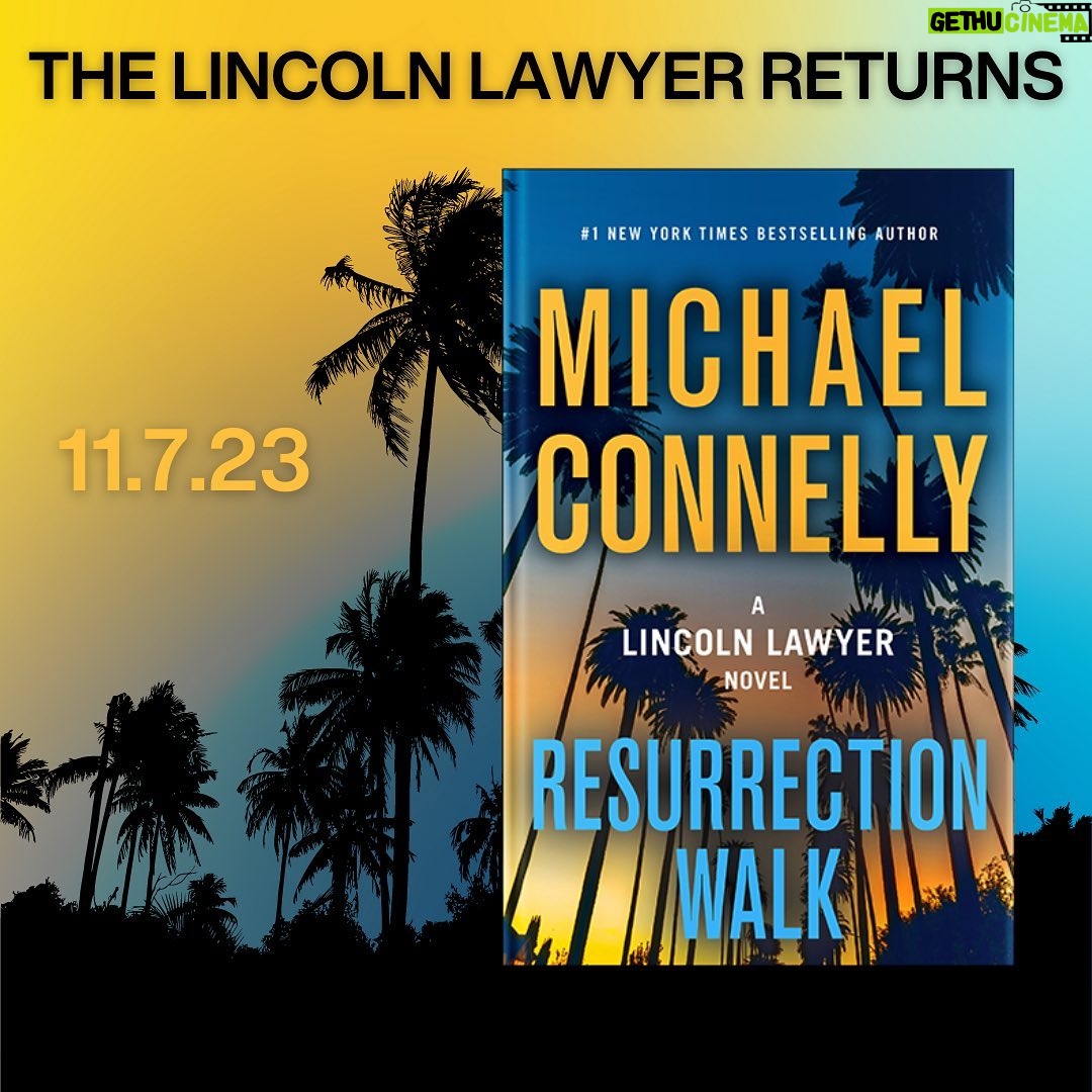 Michael Connelly Instagram - Barnes & Noble Pre-order Sweepstakes: Pre-order Resurrection Walk from @barnesandnoble and be automatically entered for a chance to win signed copies of Resurrection Walk, The Fifth Witness, The Brass Verdict, and a $100 gift card for both Netflix and Barnes & Noble! … #mickeyhaller #thelincolnlawyer #harrybosch #preordersweepstakes @littlebrown @barnesandnoble