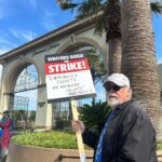Michael Connelly Instagram - Walking the picket line with writers. I’ve been in the Guild 30 years. It protected me in my early years in Hollywood. Writers need a fair shake and that’s why I carry the sign. - MC #wgastrong #wgastrike @wgawest @wgaeast