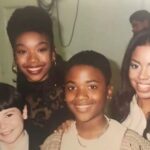 Michael Fishman Instagram - What an amazing life I have had. A fan sent me this memory surrounded by @brandy @rayj @shaniceonline #throwback #throwbackthursday #memories #tbt