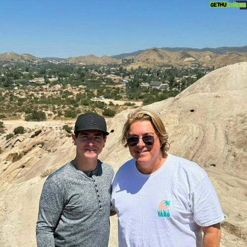 Michael Fishman Instagram - Taking a hike and reconnecting at Vasquez Rocks Vasquez Rocks Natural Area