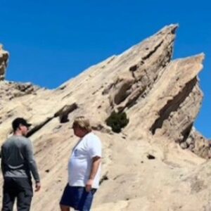 Michael Fishman Instagram - Taking a hike and reconnecting at Vasquez Rocks