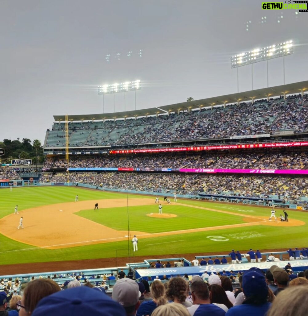 Michael Fishman Instagram - We Love LA #dodgers Dodger Stadium