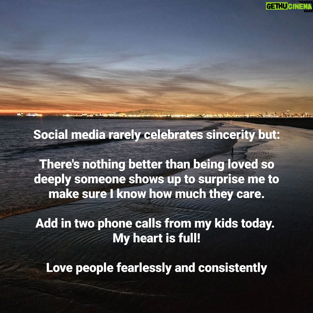 Michael Fishman - 322 Likes - What a beautiful night with life altering reminders