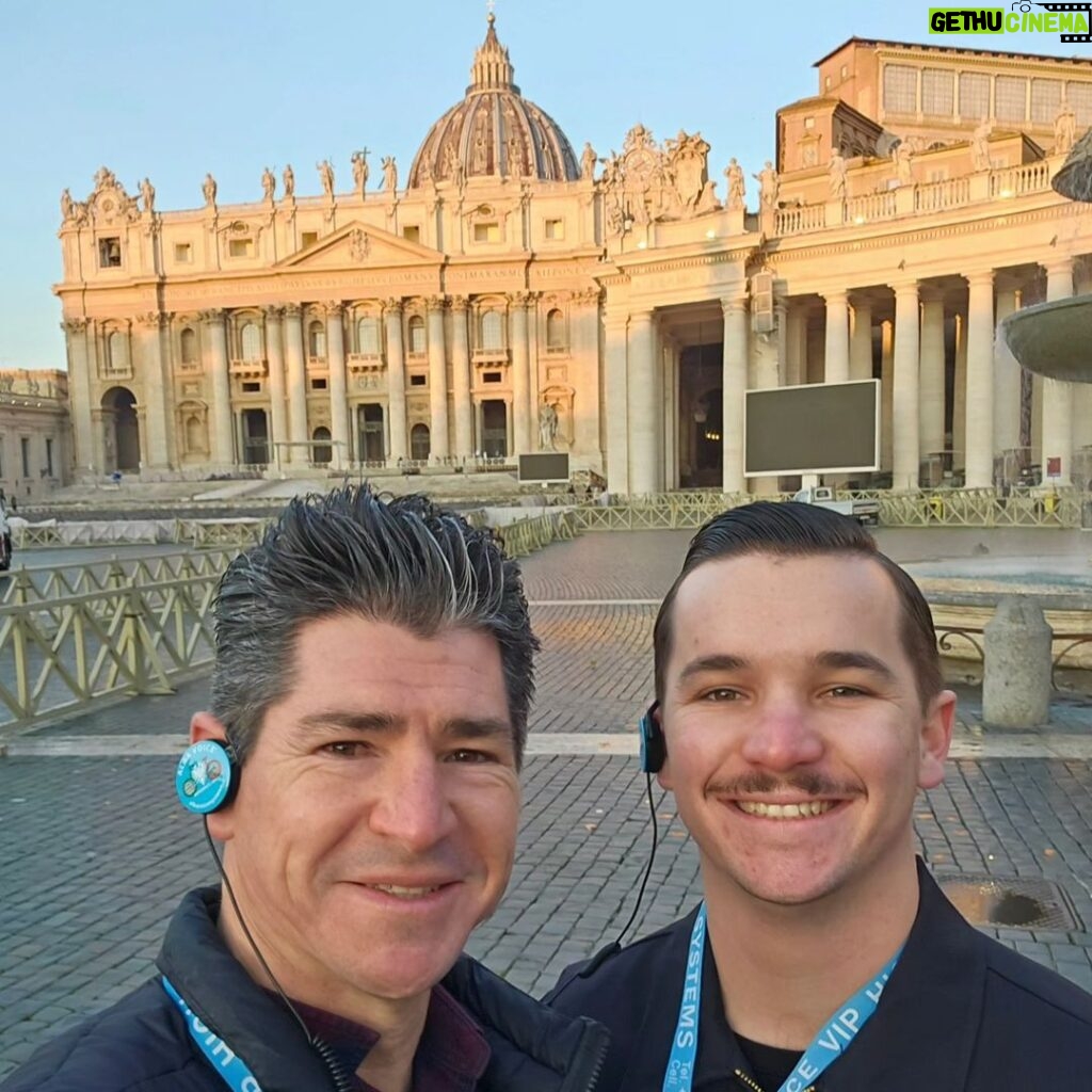 Michael Fishman Instagram - Roman Holiday Saint Peters Square and the Vatican.