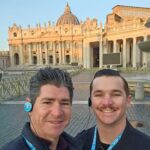 Michael Fishman Instagram - Roman Holiday Saint Peters Square and the Vatican.