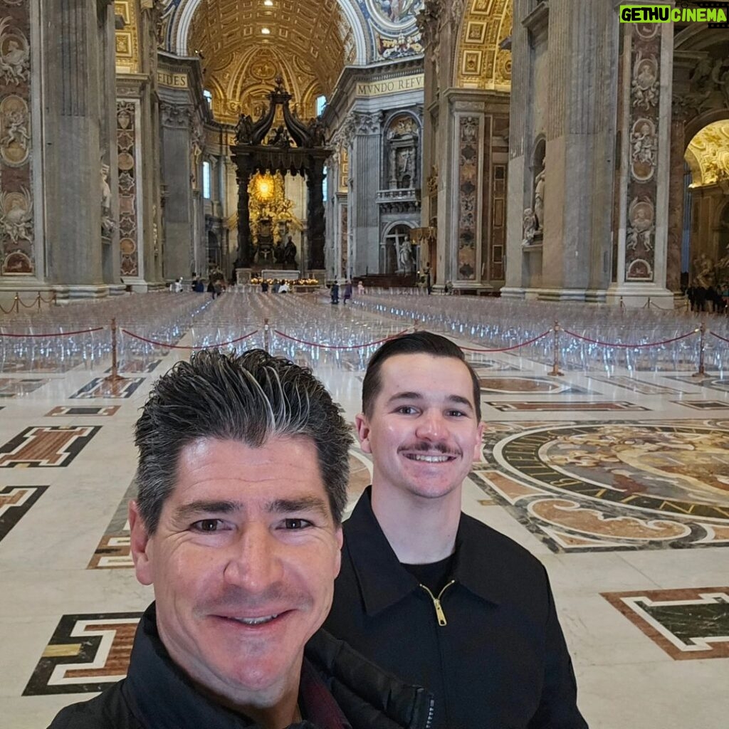 Michael Fishman Instagram - Roman Holiday Saint Peters Square and the Vatican.